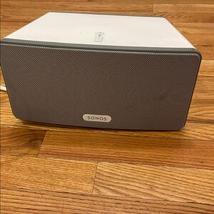 Sonos White and Gray Portable Speaker